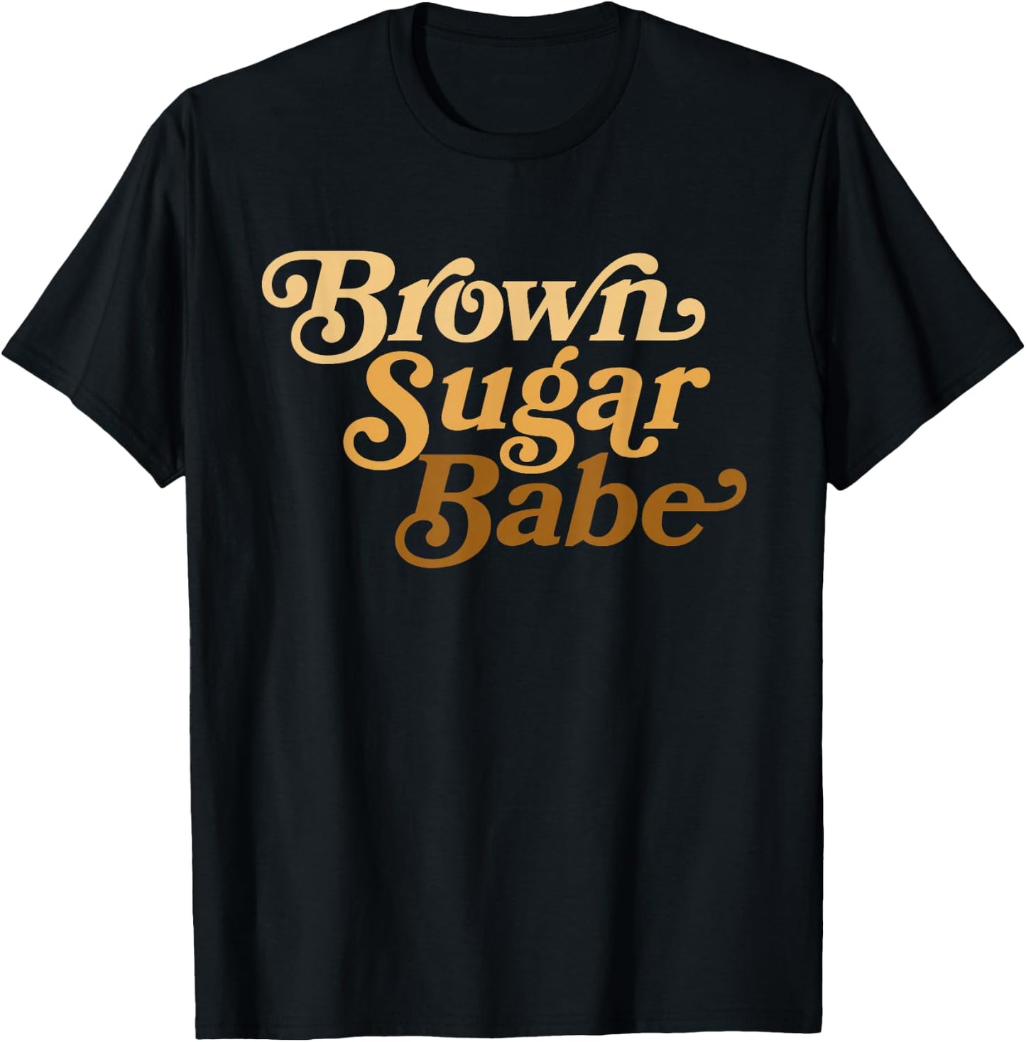 Brown Sugar Babe Afro Queen Black Women Pride Melanin T-Shirt - T-Shirt | Black