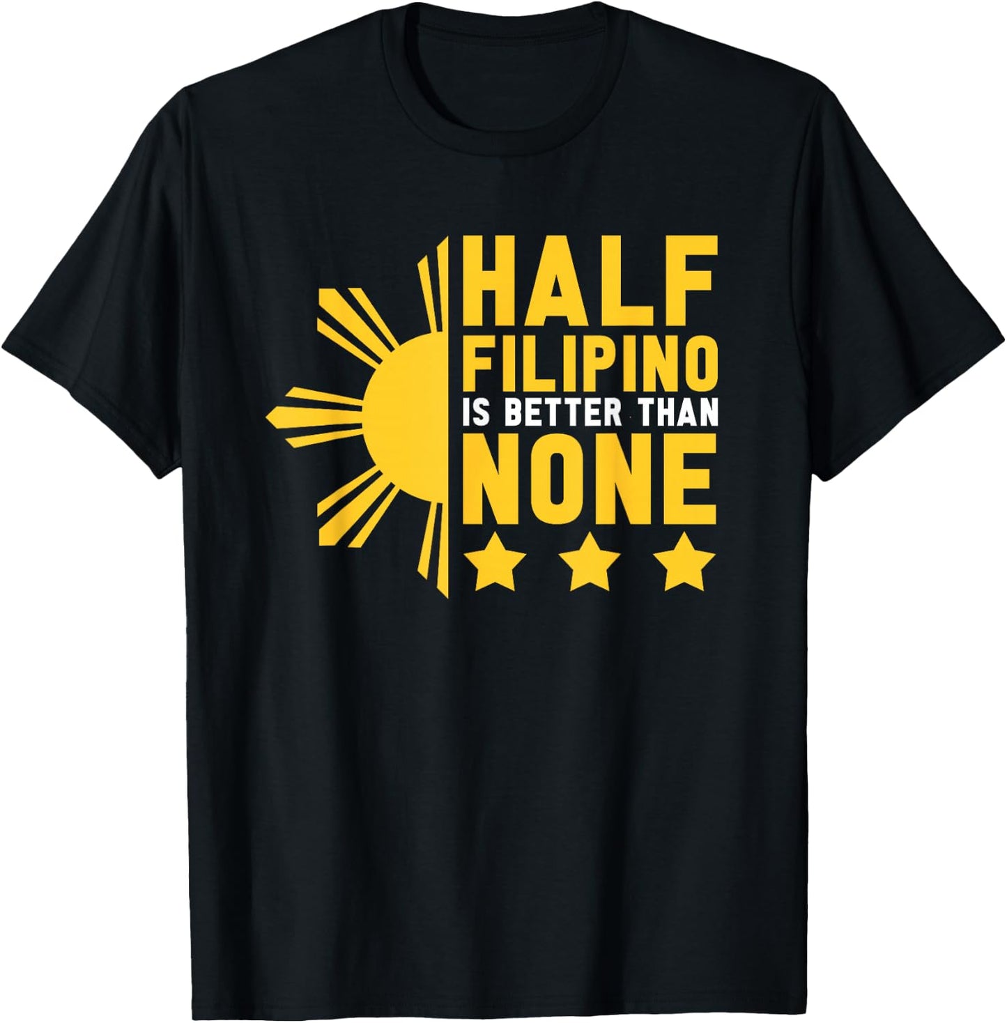 Filipino Filipina Pinoy Pinay Funny Philippines T-Shirt - T-Shirt | Black