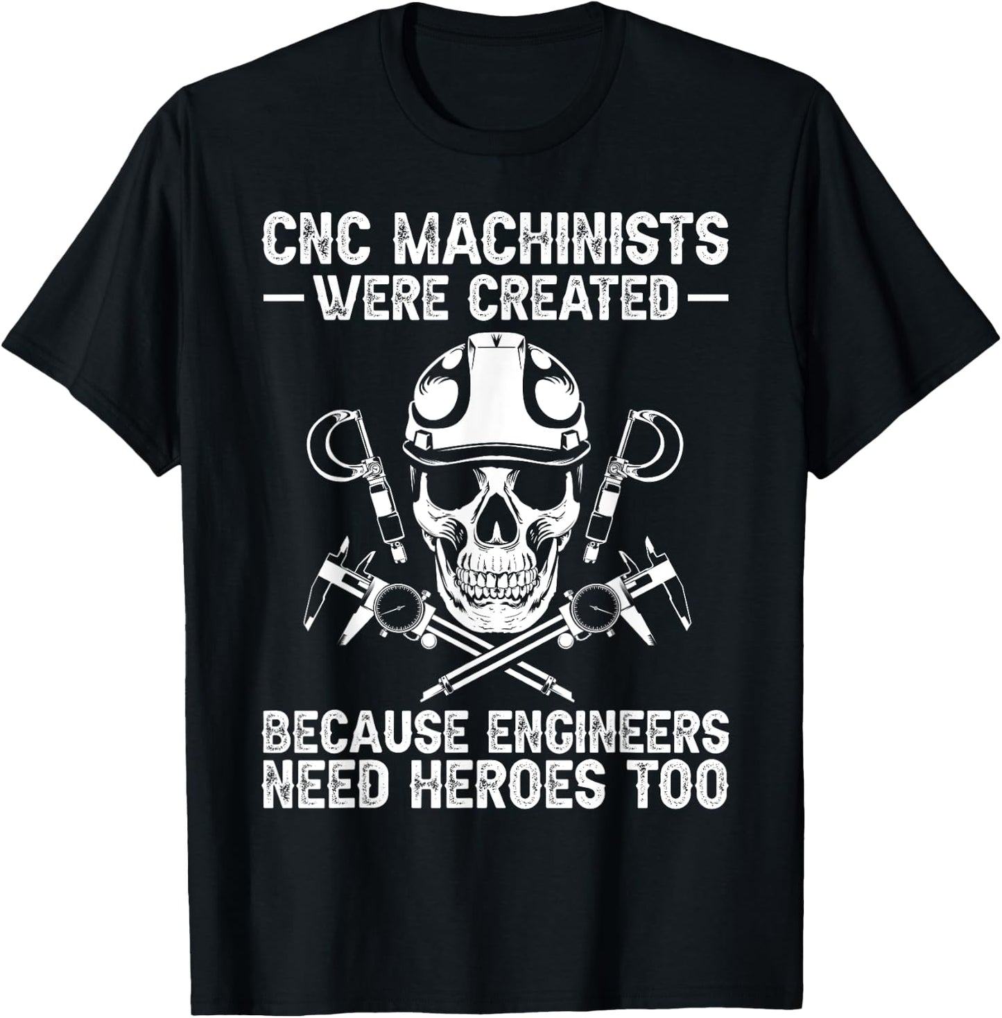 Cool CNC Machinist Design Women Machinist Engineer T-Shirt - T-Shirt | Black