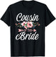 Cousin Of The Bride T-Shirt - T-Shirt | Black