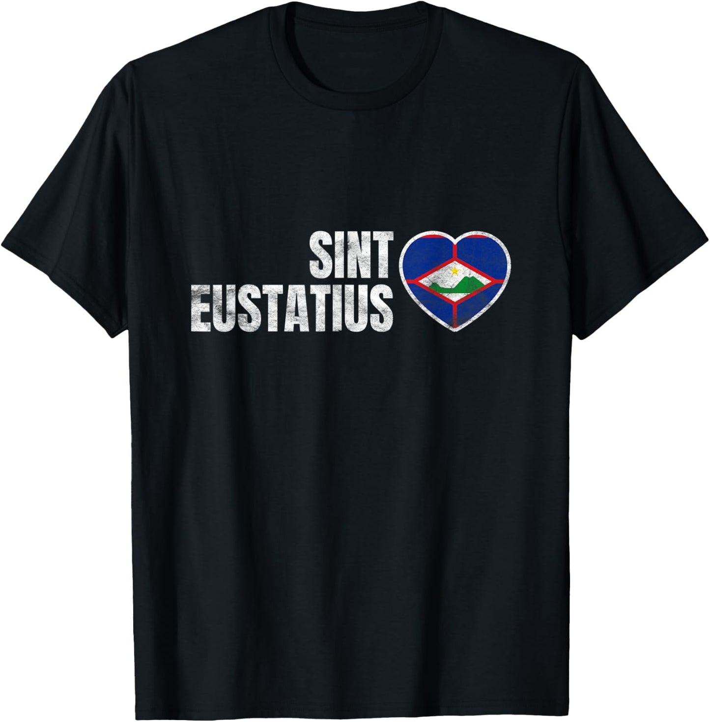 Sint Eustatius T-Shirt - T-Shirt | Black