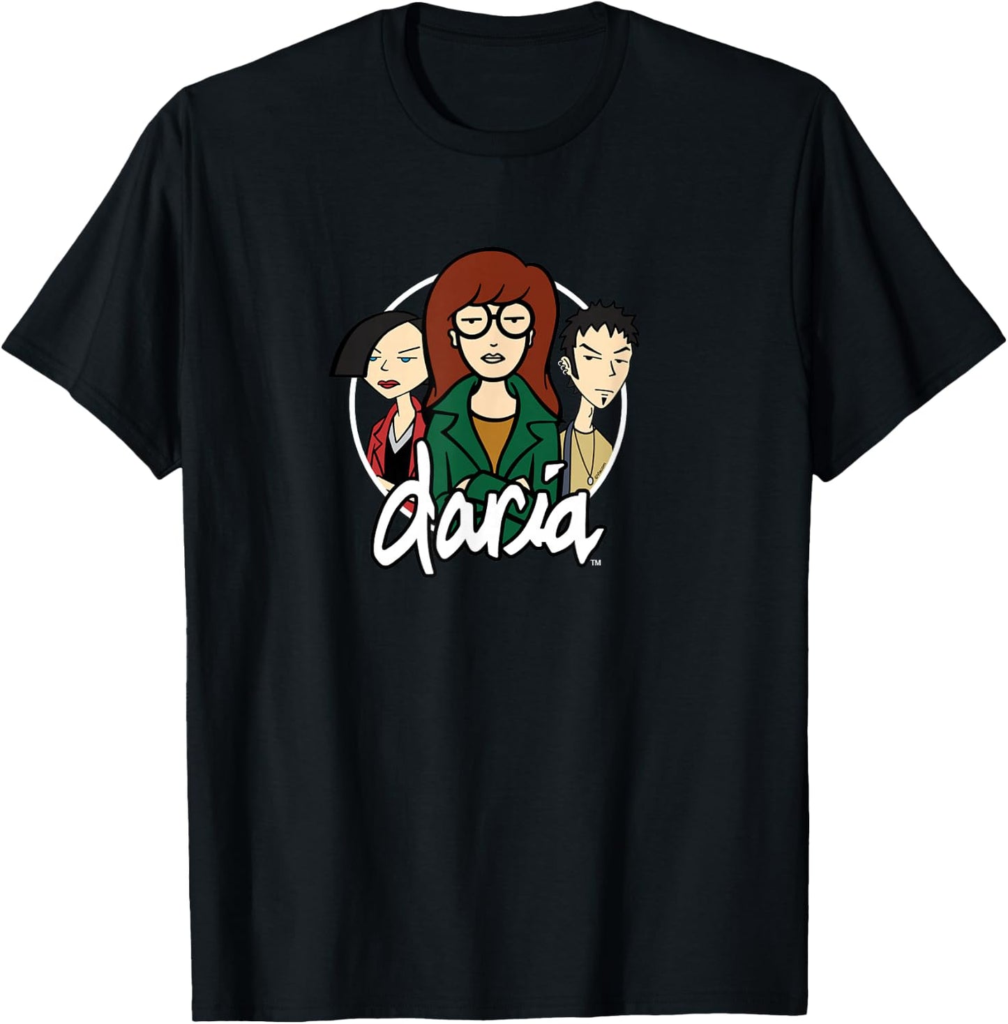 Daria - Jane and Trent T-Shirt - T-Shirt | Black