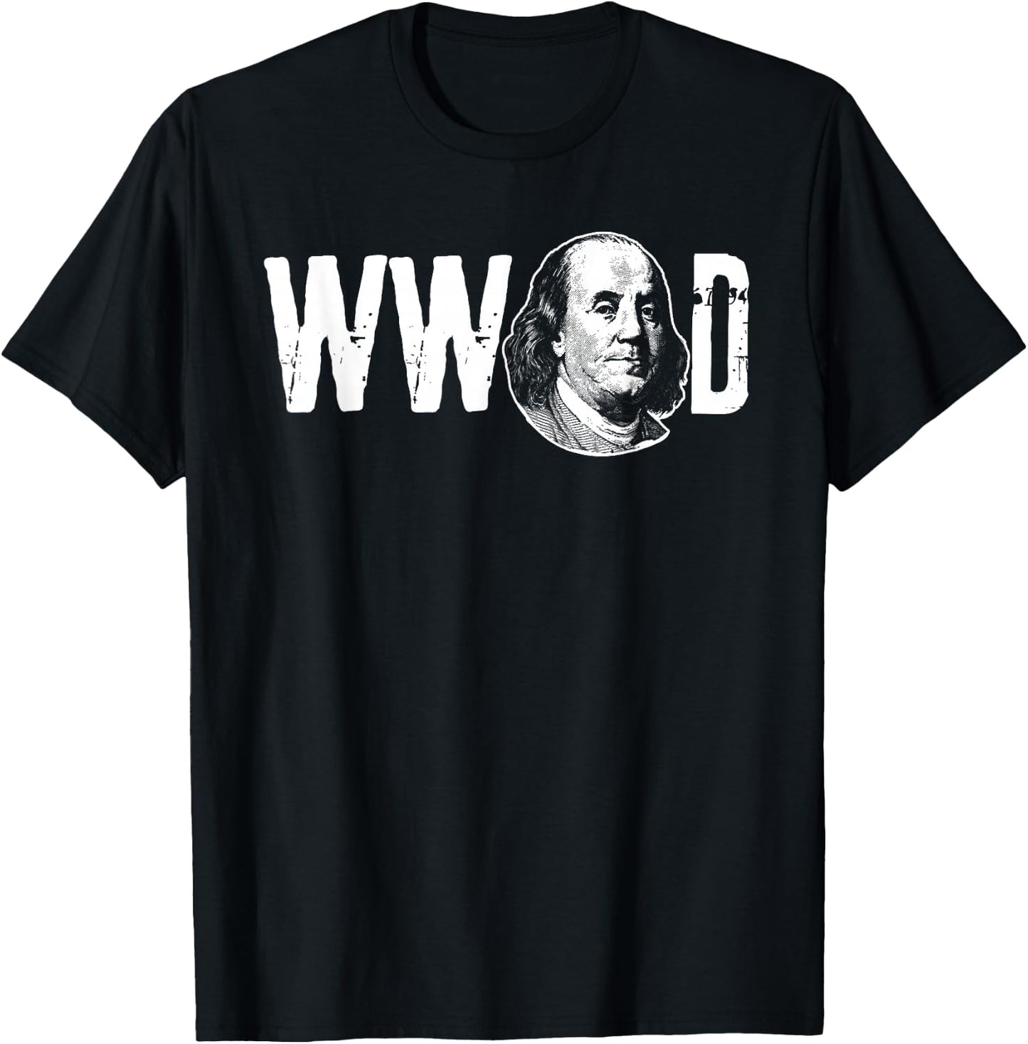 Ben Franklin Shirt What Would Franklin Do T-Shirt - T-Shirt | Black