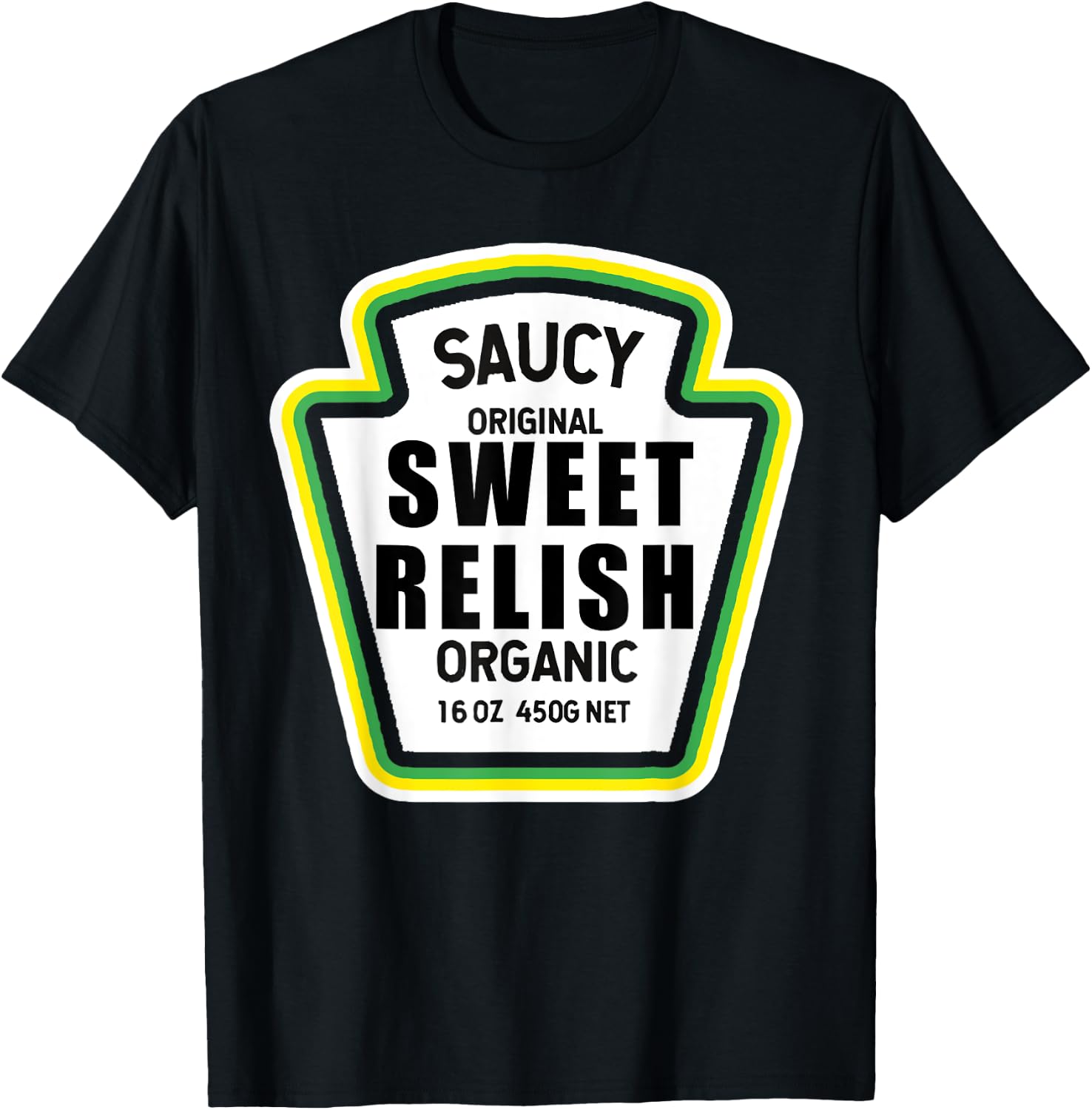 Sweet Relish Easy Halloween Costume Matching Group Couples T-Shirt - T-Shirt | Black