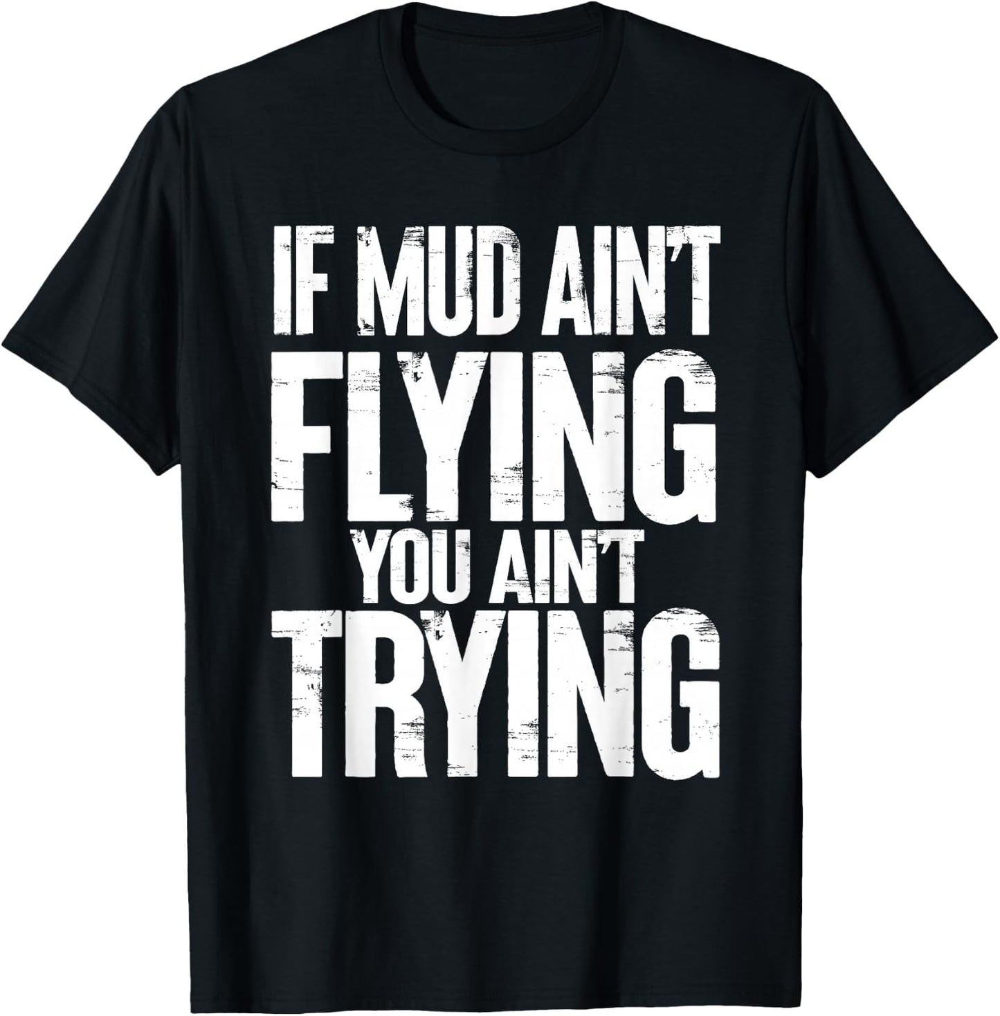 ATV Quad Four Wheeler Accessories For Mudding T-Shirt - T-Shirt | Black