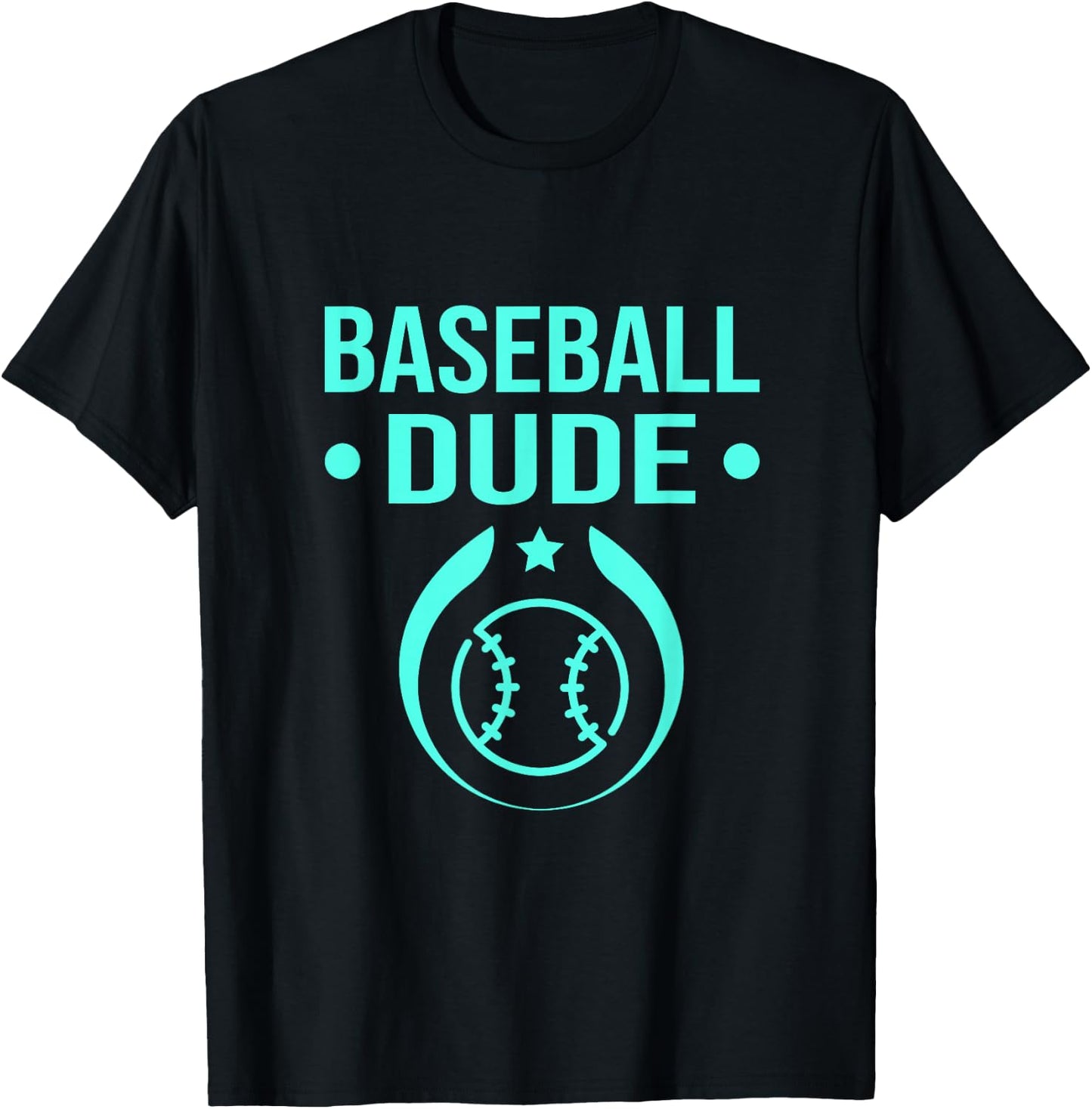 Perfect Baseball Dude Shirt Perfect Dude Merchandise Dude T-Shirt - T-Shirt | Black