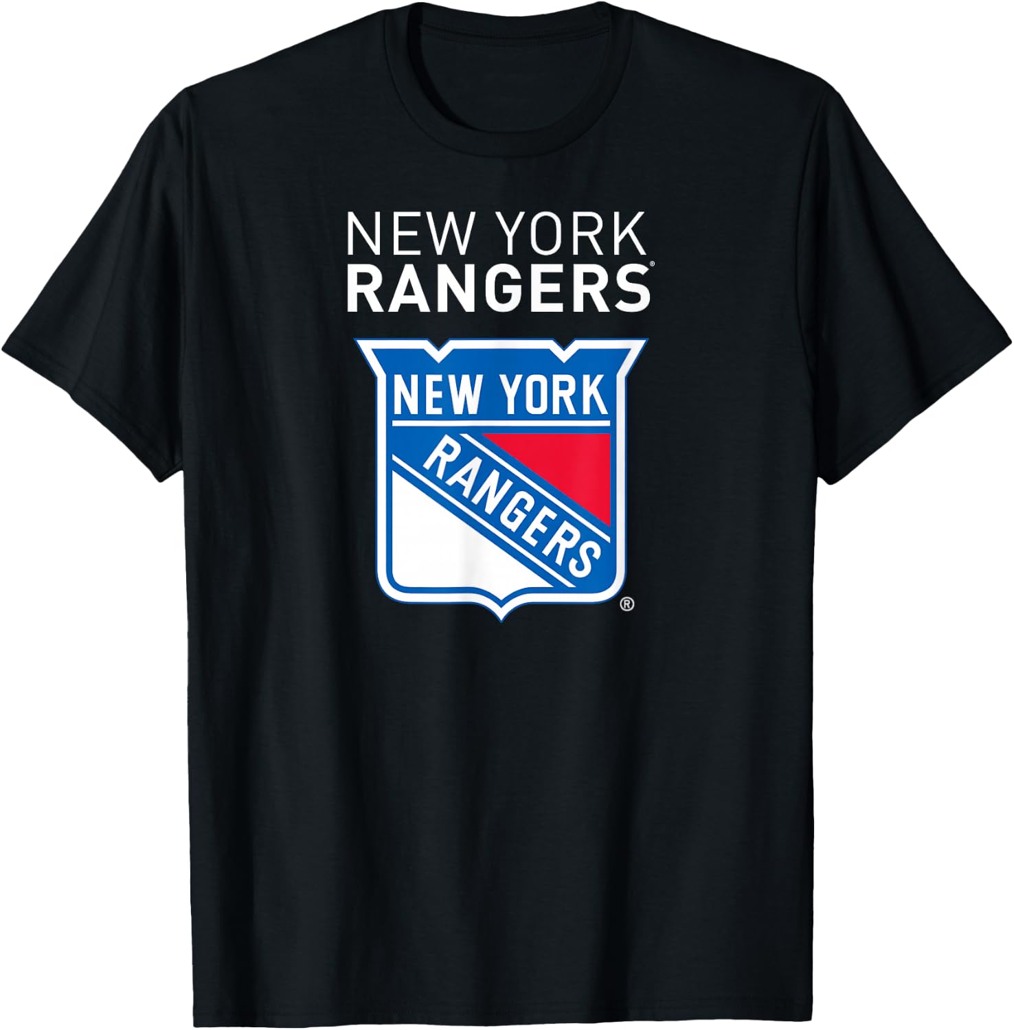 New York Rangers Power Play Officially Licensed T-Shirt - T-Shirt | Black