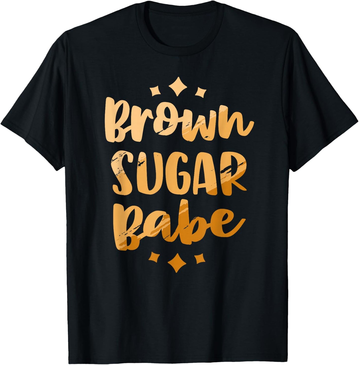 Brown Sugar Babe Shirt Woman Proud Black Melanin Pride T-Shirt - T-Shirt | Black