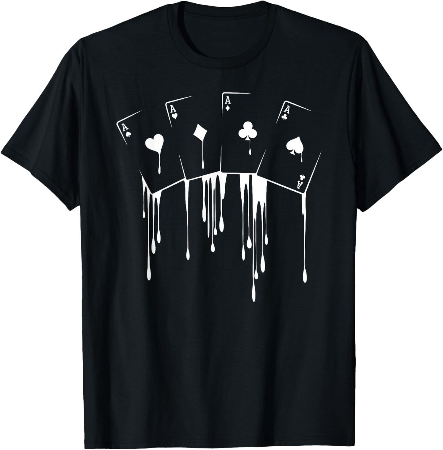 Poker Player Texas Hold'em Night Tournament Poker Small T-Shirt - T-Shirt | Black