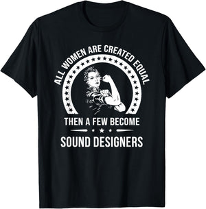 Sound Designer Shirts | Sound Designer T-Shirt - T-Shirt | Black