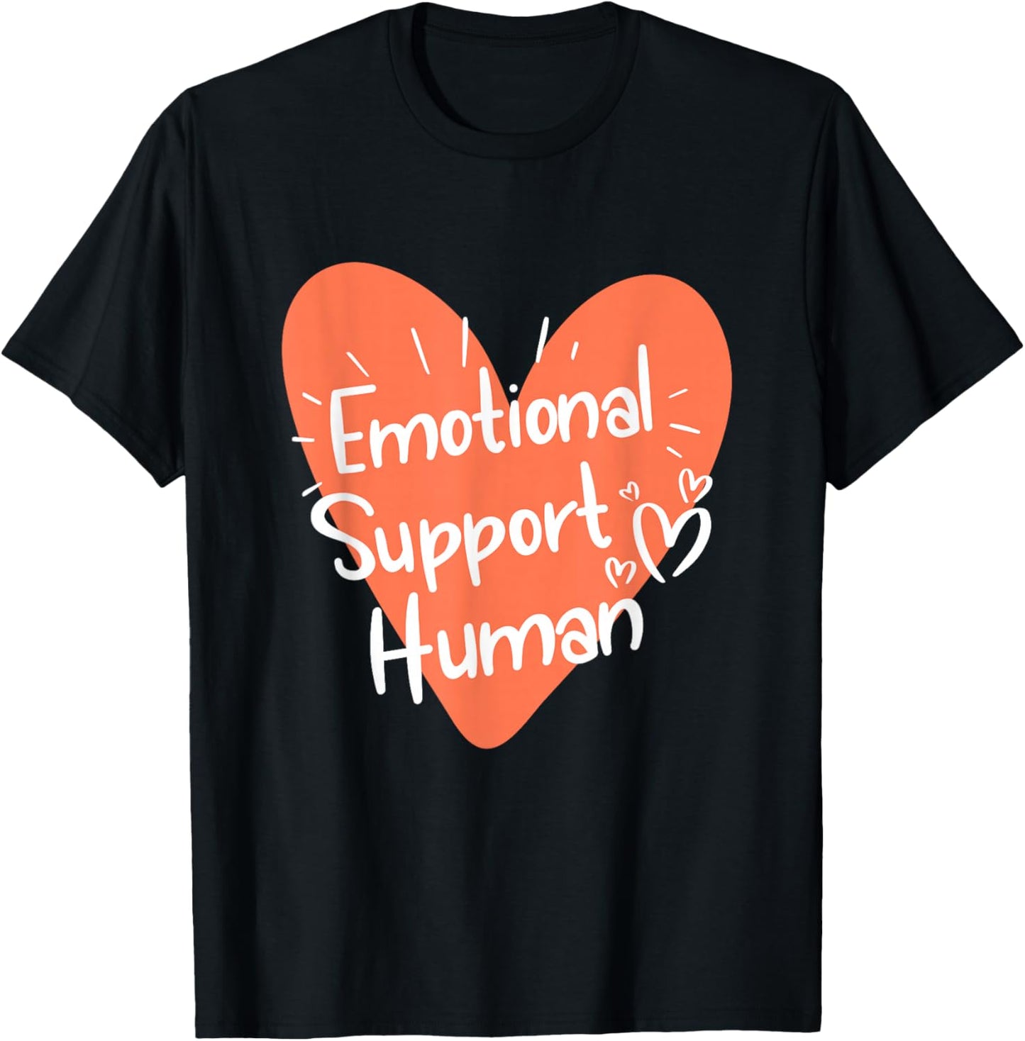 Emotional Support T-Shirt - T-Shirt | Black