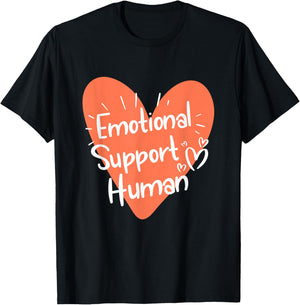 Emotional Support T-Shirt - T-Shirt | Black