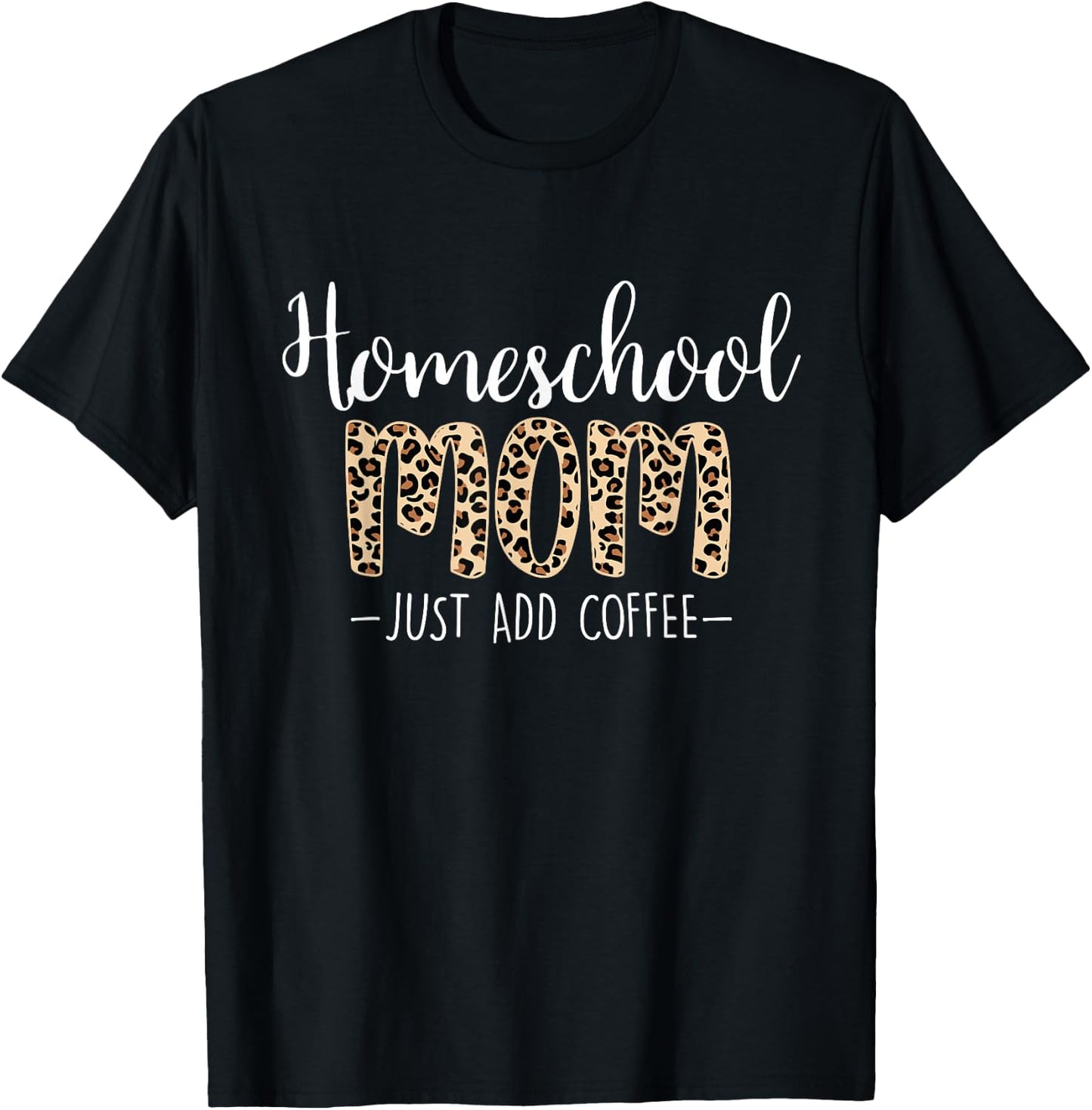 Homeschool Mom For Homeschool Mama Coffee Women T-Shirt - T-Shirt | Black