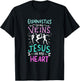 Gymnastics In My Veins Jesus In My Heart T-Shirt - T-Shirt | Black