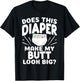Nappy Girl Small Padded Princess Nappy Boy T-Shirt - T-Shirt | Black