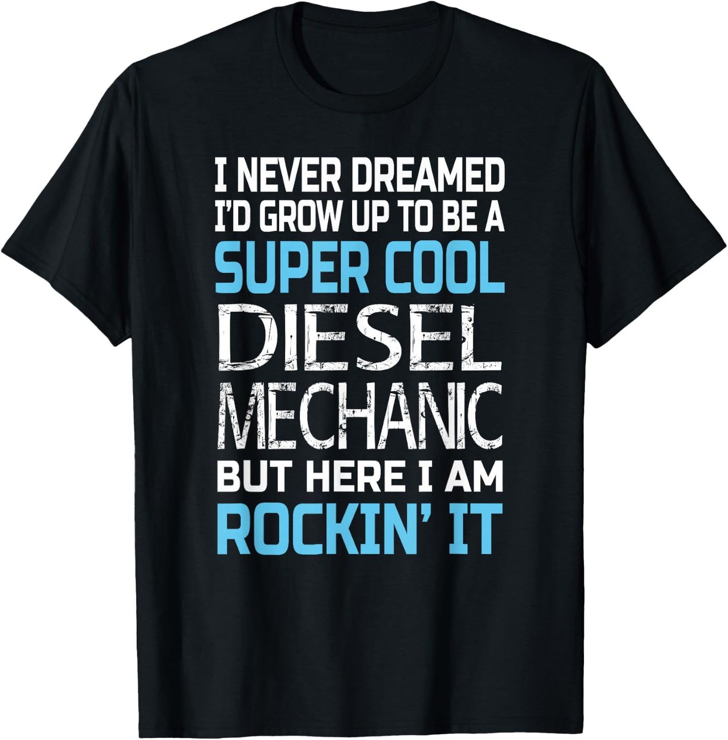 Diesel Mechanic Funny Gift Diesel Mechanic T-Shirt - T-Shirt | Black