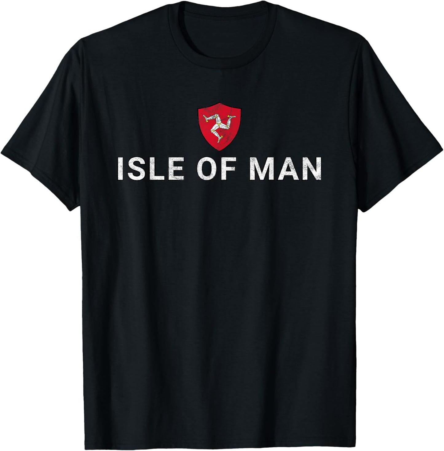 Isle of Man T-Shirt - T-Shirt | Black