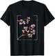 Japanese Aesthetic Vaporwave Cherry Blossom Glitch Anime T-Shirt - T-Shirt | Black