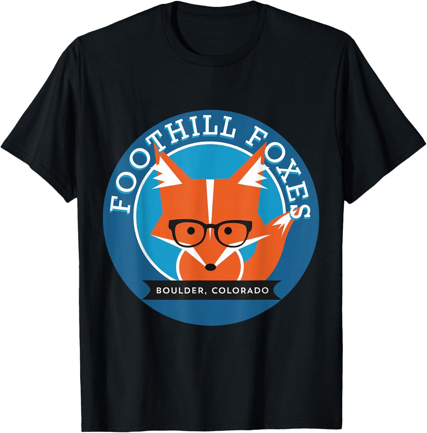 Foothill Fox T-Shirt - T-Shirt | Black