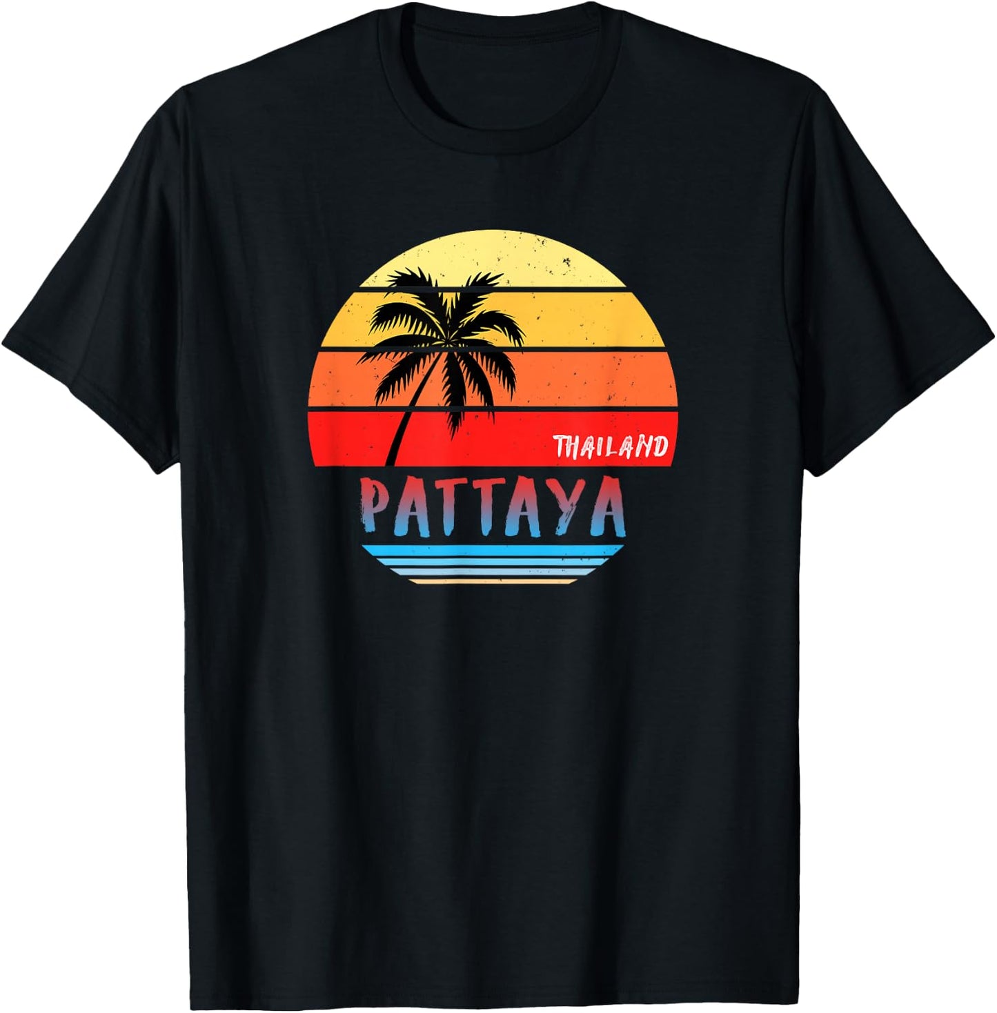 Pattaya Shirt | Pattaya Thailand T-Shirt - T-Shirt | Black