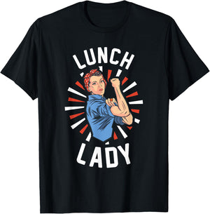 Cafeteria Employee - School Canteen T-Shirt - T-Shirt | Black