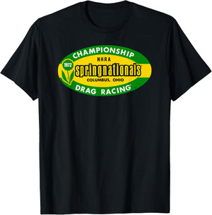 NHRA 1972 SpringNationals Contestant T-Shirt - T-Shirt | Black