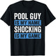 Pool Guy & Pool Cleaner Design For Pool Service & Pool Boys T-Shirt - T-Shirt | Black