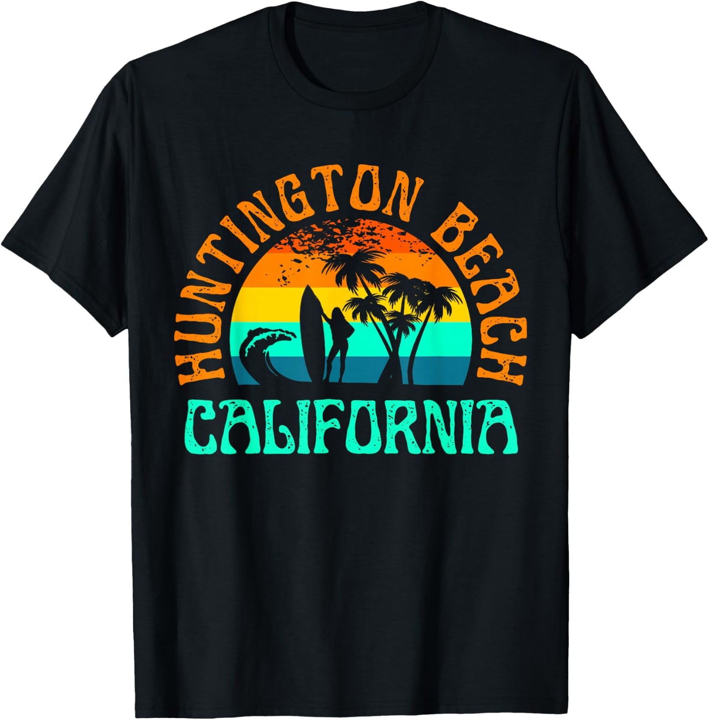 Huntington Beach T-Shirt - T-Shirt | Black