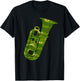Tuba, Tuba Player, Camo Tuba, Tuba Lover, Tubist, Tuba Camo T-Shirt - T-Shirt | Black