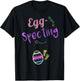 Cute Eggspecting Shirt Easter Pregnancy Announcement Shirt T-Shirt - T-Shirt | Black