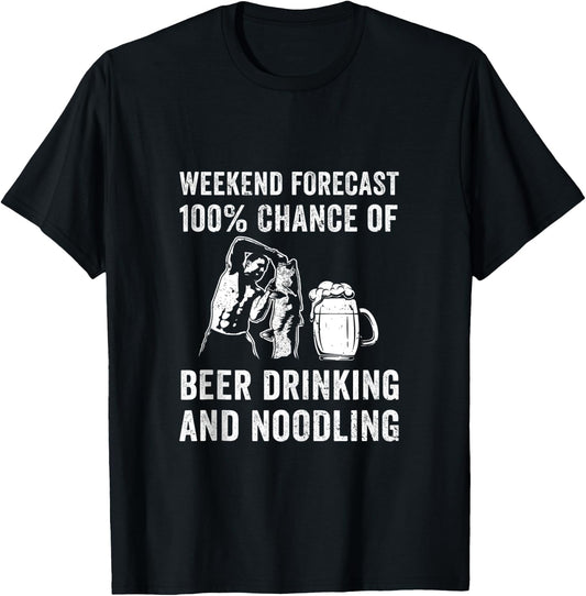 Handfishing Catfish Noodling Beer Hand Fishing Redneck Fish T-Shirt - T-Shirt | Black