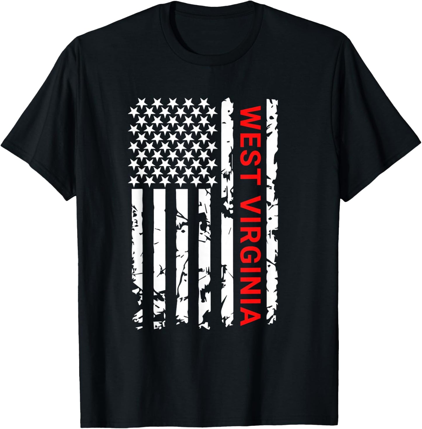 West Virginia Men And Women T-Shirt - T-Shirt | Black