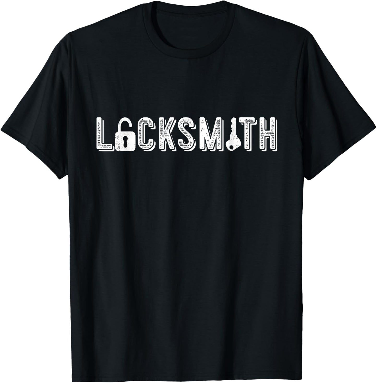 Lock Picking Lock Picker Locksmithing Lock Key Locksmith T-Shirt - T-Shirt | Black