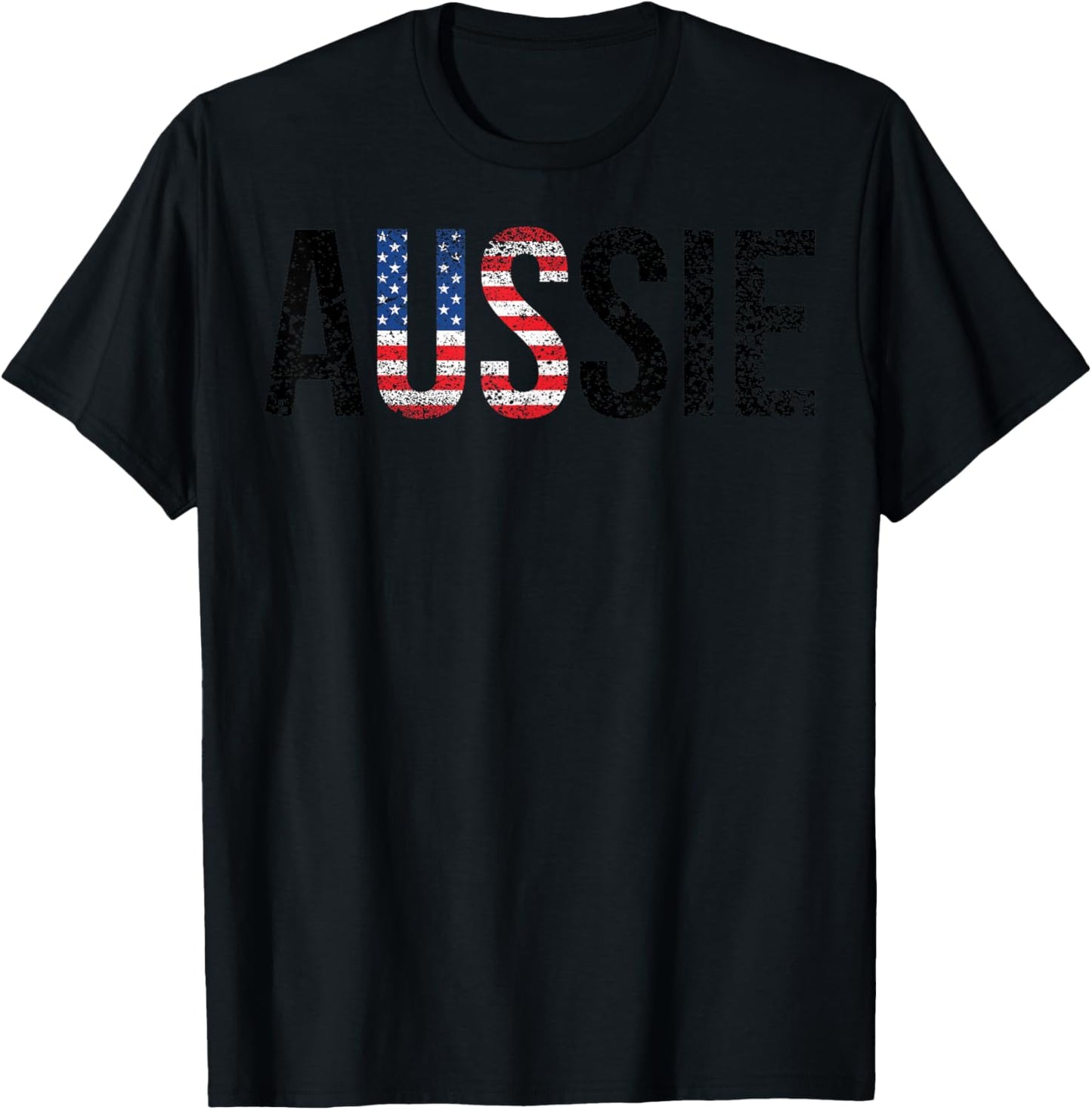 Funny Aussie Australia Gift Women Cool Australian Small T-Shirt - T-Shirt | Black