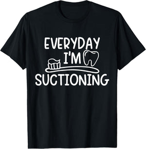 Funny Dentist Dental Assistant Dental Hygienist Dentistry T-Shirt - T-Shirt | Black