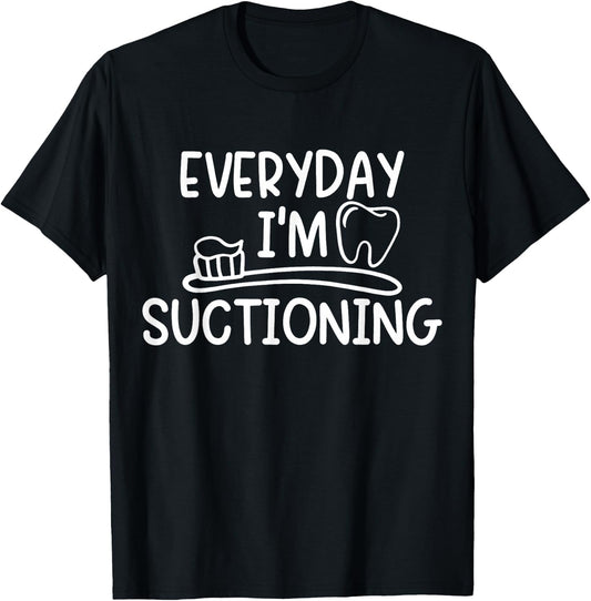 Funny Dentist Dental Assistant Dental Hygienist Dentistry T-Shirt - T-Shirt | Black