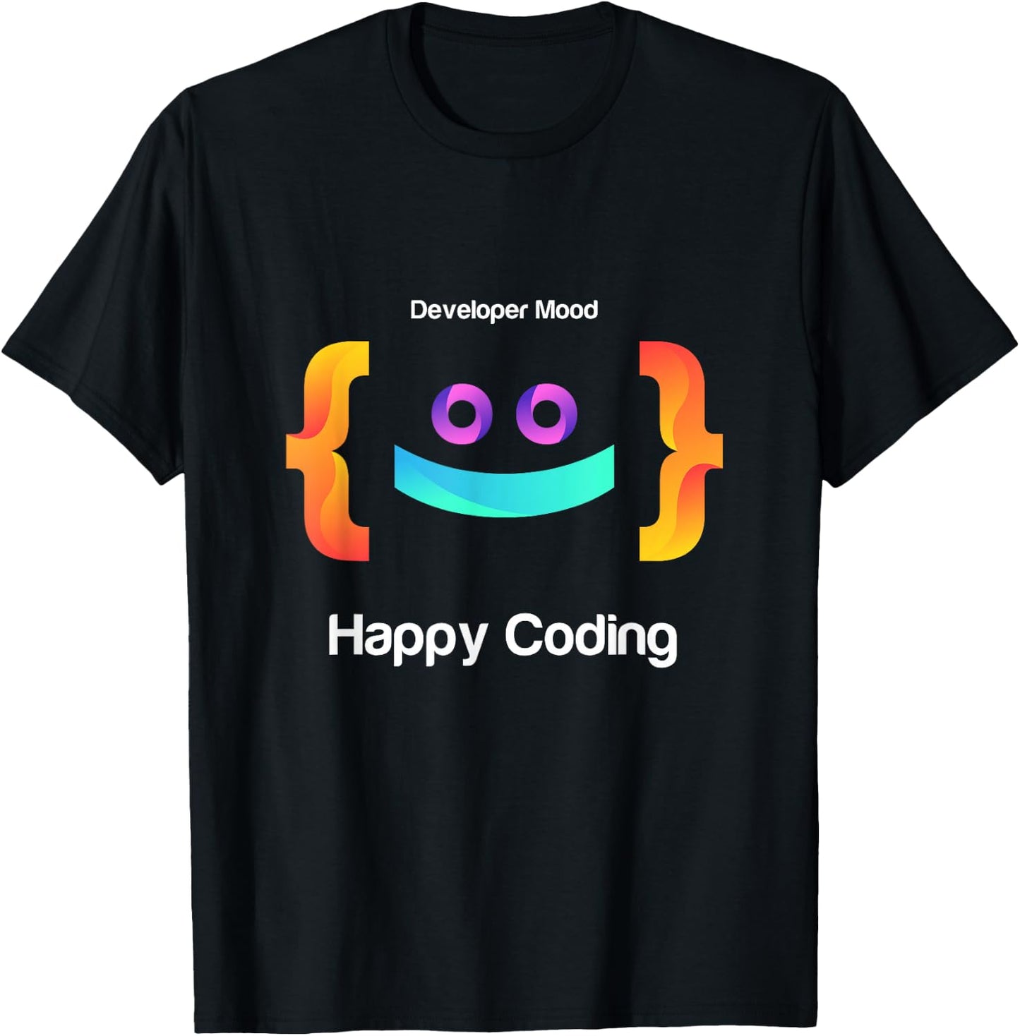Happy coding, Just a Boy Who Loves Coding Graphic Designs T-Shirt - T-Shirt | Black