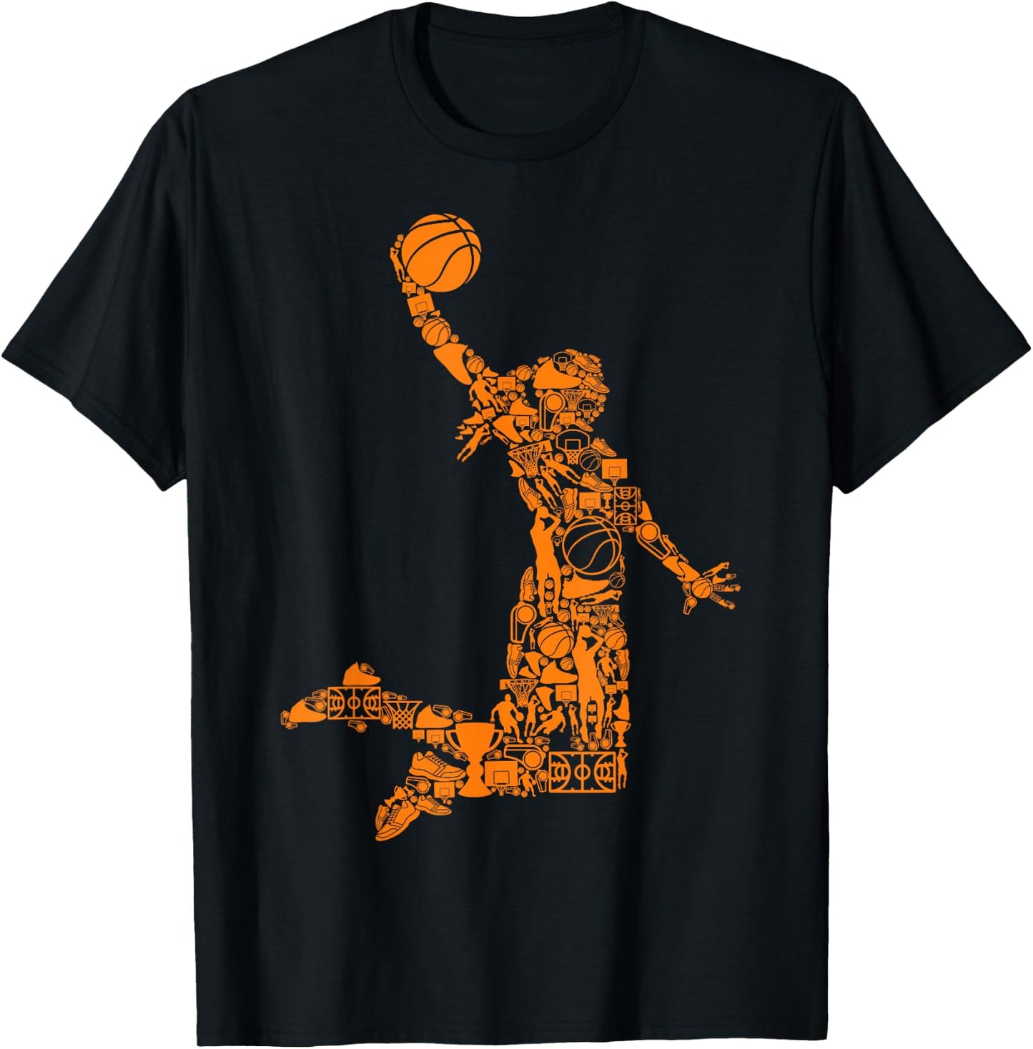 Basketball Girl Women T-Shirt - T-Shirt | Black