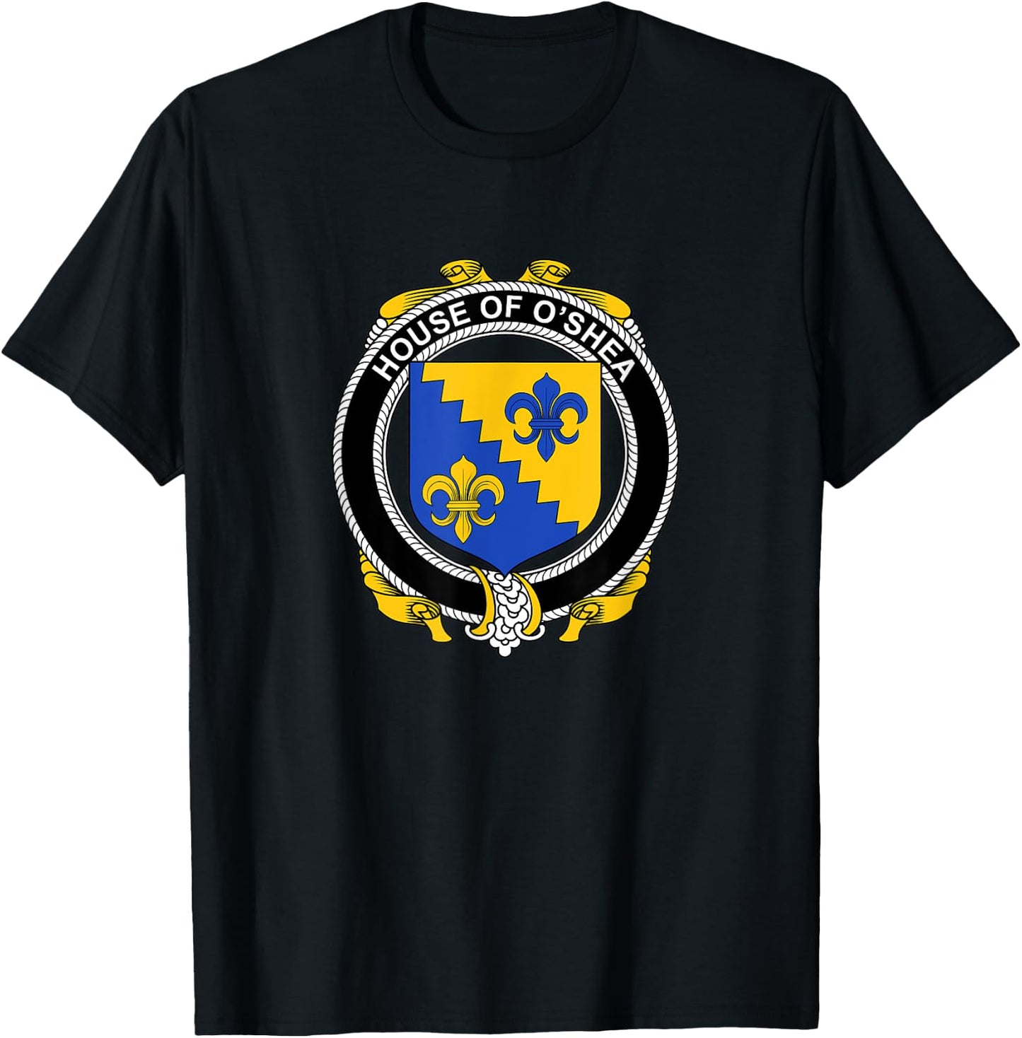 O'Shea Coat of Arms - Family Crest T-Shirt - T-Shirt | Black