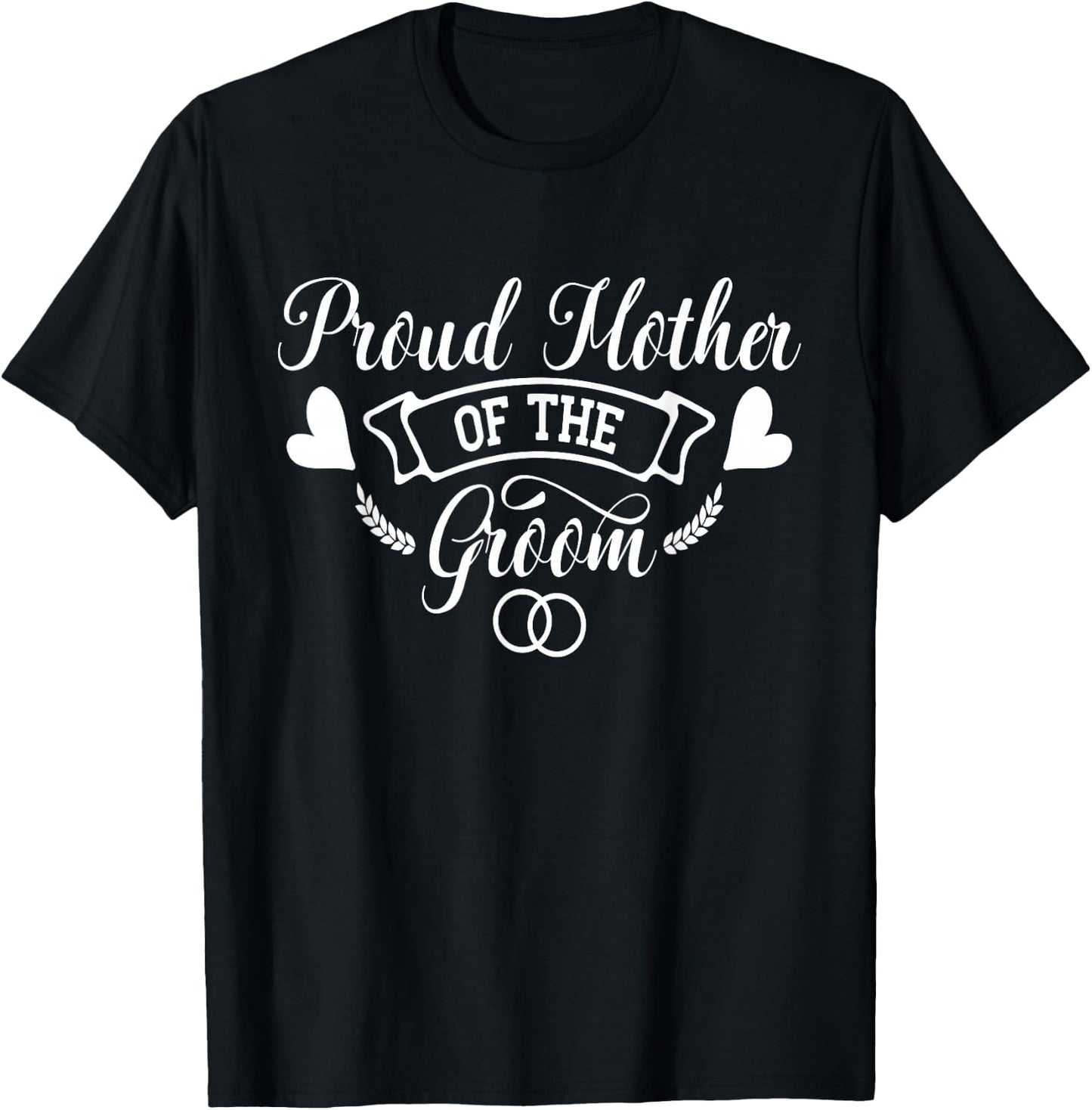 Wedding Mother of the Groom Mother Bachelorette Party Women T-Shirt - T-Shirt | Black