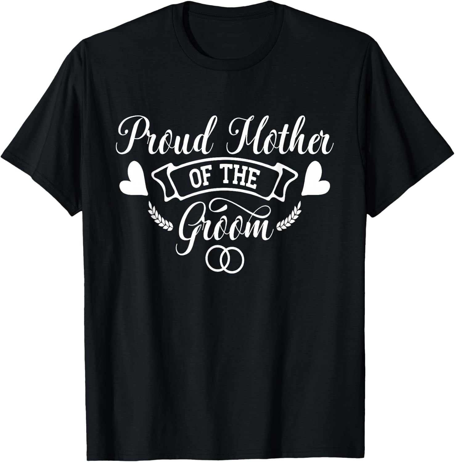 Wedding Mother of the Groom Mother Bachelorette Party Women T-Shirt - T-Shirt | Black