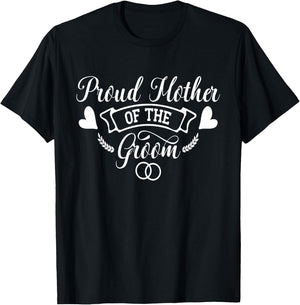Wedding Mother of the Groom Mother Bachelorette Party Women T-Shirt - T-Shirt | Black