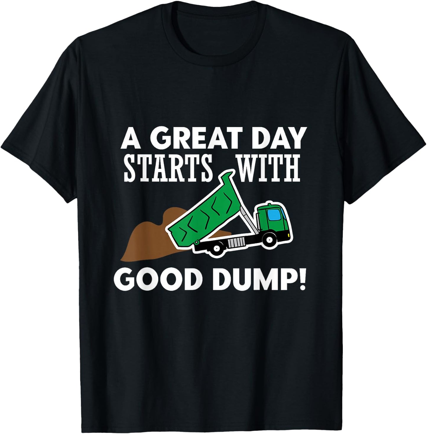 Truck Driver Tipper Driver Professional Driver Tipper T-Shirt - T-Shirt | Black