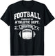 Houston Football Property Of Athletic Dept. Retro Grunge T-Shirt - T-Shirt | Black