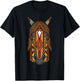 Horse Head Native American Print Vintage Men Women Kids T-Shirt - T-Shirt | Black