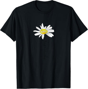 Happiness Is Being A Mimi Daisy Mother's Day Gifts T-Shirt - T-Shirt | Black