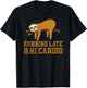 Running Late Is My Cardio Sleep T-Shirt - T-Shirt | Black