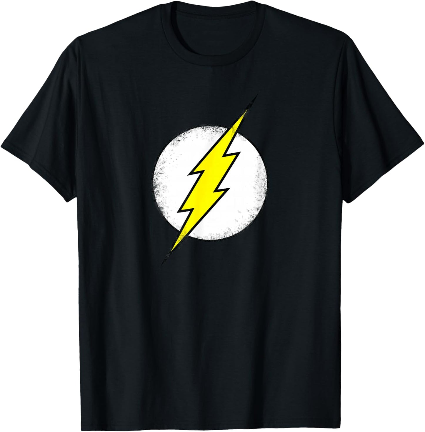 The Flash Distress Red T-Shirt - T-Shirt | Black