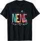Blessed to be called NeNe Colorful Nene Gifts For Grandma T-Shirt - T-Shirt | Black