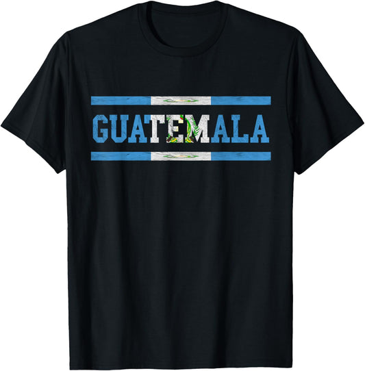 Guatemala Cahpin Quetzal Mayan Pride Peten Guatemalan Roots T-Shirt - T-Shirt | Black
